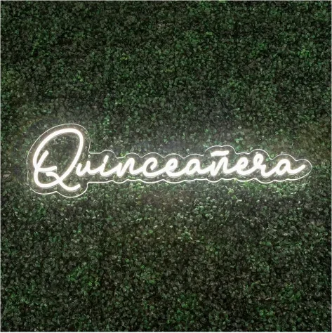 Neon sign: Quinceanera